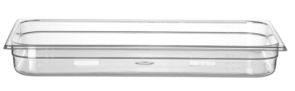 GN bak 1/1 6.5 cm Poly C transparant Hendi