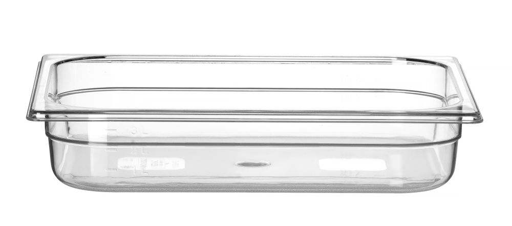 GN bak 1/2 6.5 cm Poly C transparant Hendi
