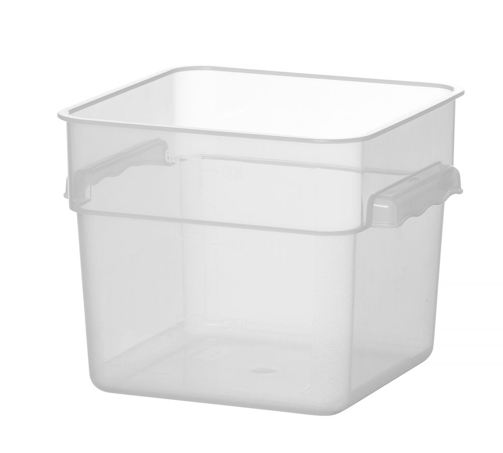 Voedselcontainer + schaalverd. PP 11,4 l 290x290x210 mm Hendi