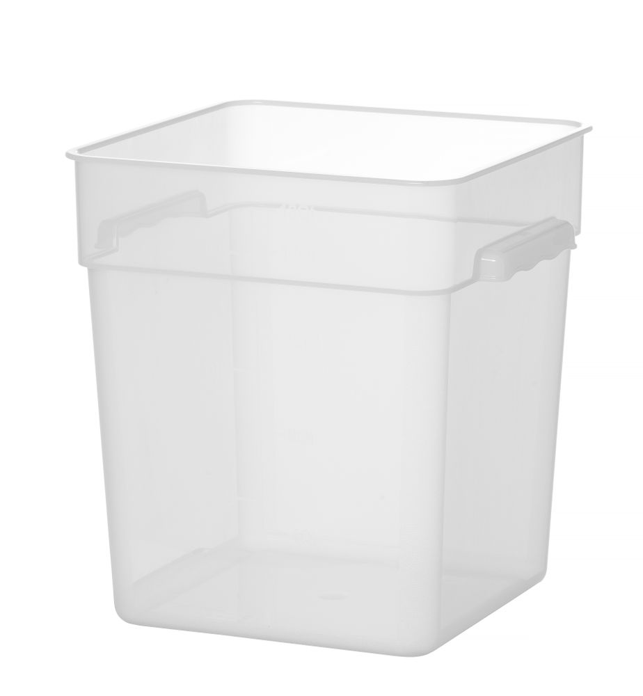 Voedselcontainer + schaalverd. PP 17,2 l 290x290x320 mm Hendi