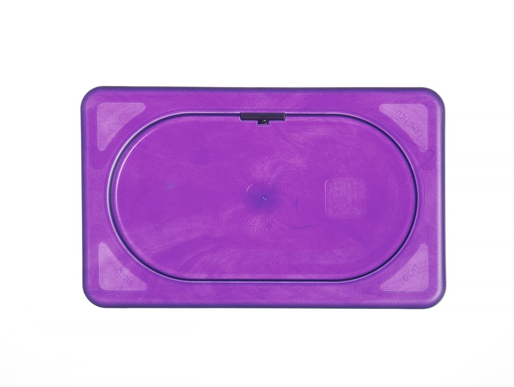 Gastronormdeksel paars 1/9 - 176x108 mm Hendi