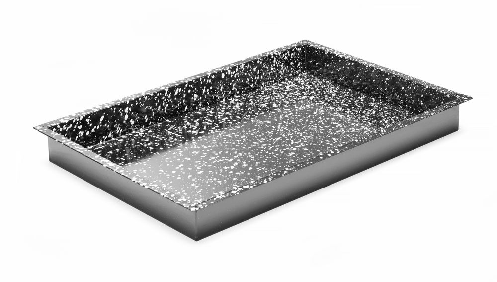 Tray CONVECTOMAT geëmail. staal 600x400x20mm Hendi