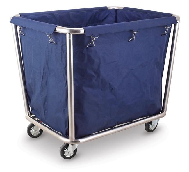 Wasgoed trolley rvs 900x650x850 mm Hendi