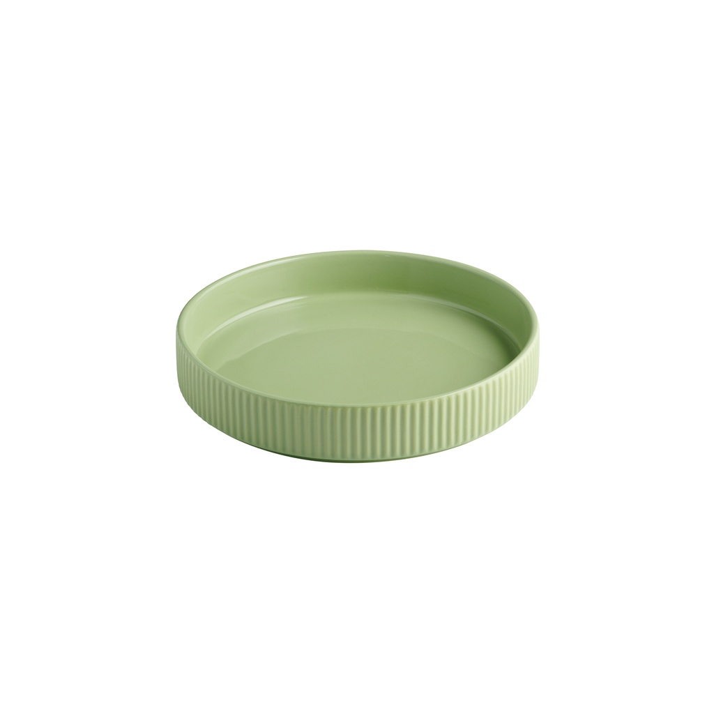 Bord/schaal walled 20.0cm 45.0cl sage The Grid APS