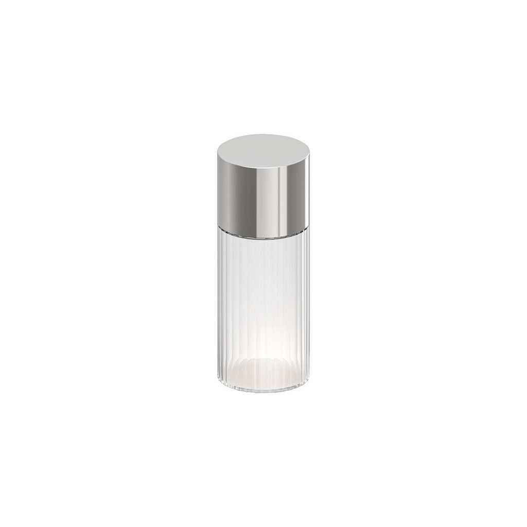 Olie-/azijnfles 6.0cm 0.2L glas RVS polypropyleen The Grid APS