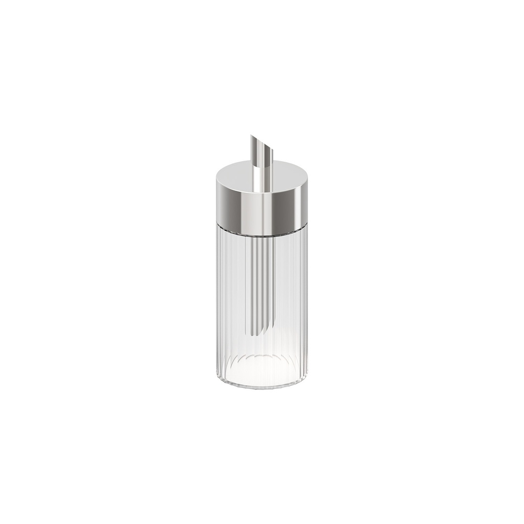 Suikerdispenser 6.0cm 0.2L glas RVS polypropyleen The Grid APS