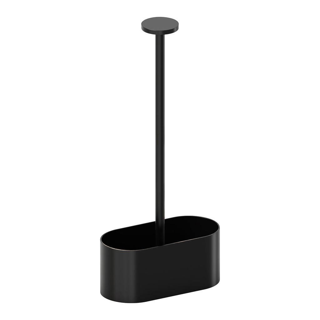 Menage 14.5x7.0x(h)30.0cm RVS zwart The Grid APS