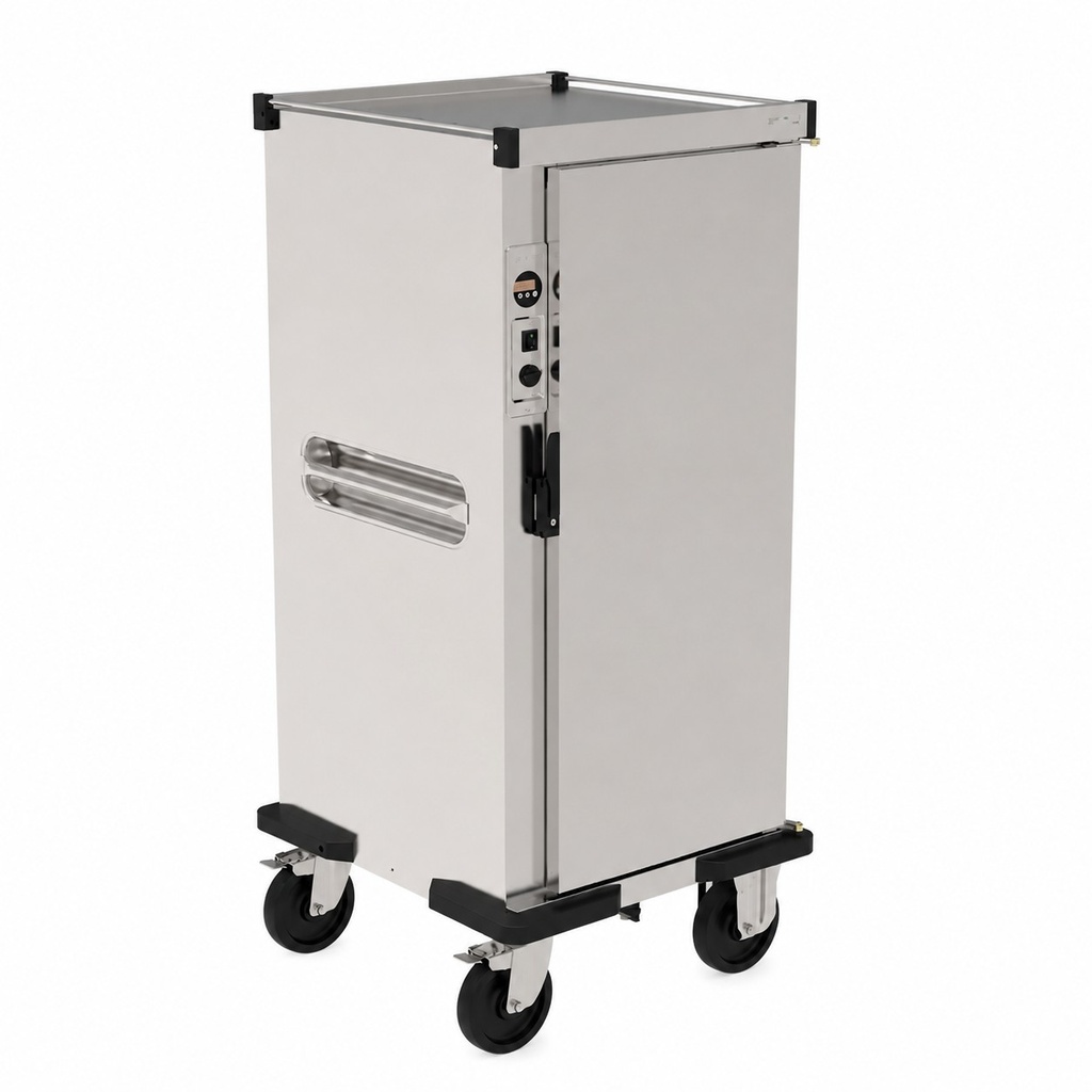 Warmhoudwagen 2/1 verwarmd 70mm Rieber