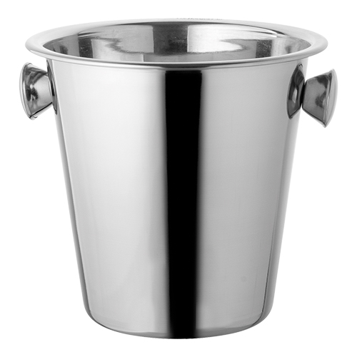 Wijnkoeler 22.5cm (h)21.0cm RVS met  knoppen