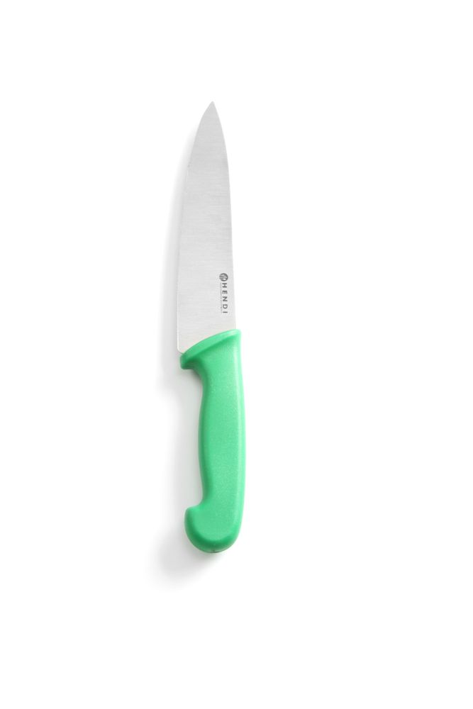 Koksmes 24.0cm pp groen handvat