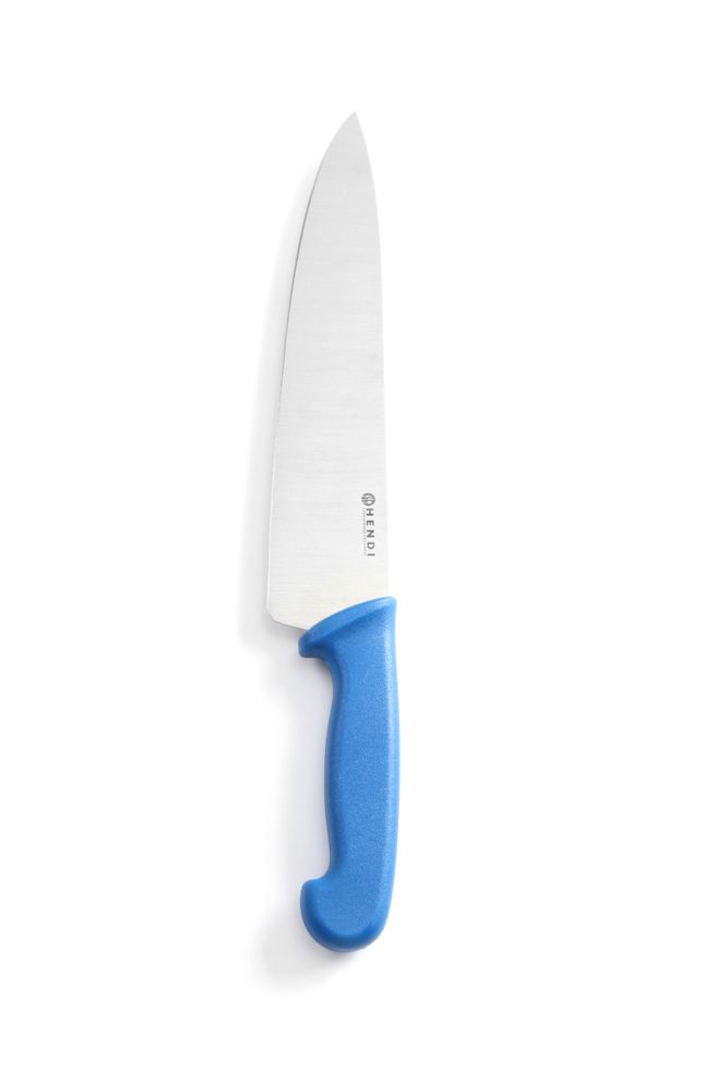 Koksmes 24.0cm pp blauw handvat