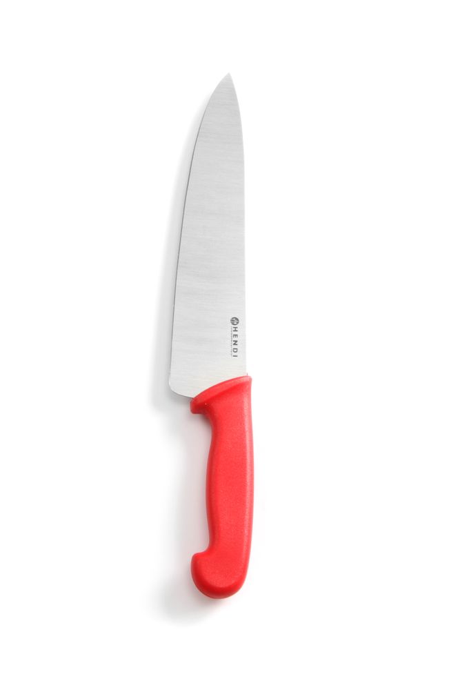Koksmes 24.0cm pp rood handvat