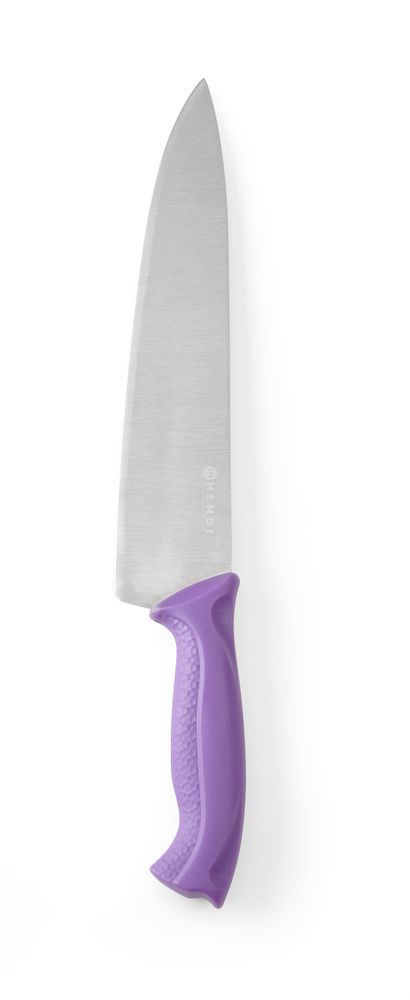 Koksmes 24.0cm pp paars handvat