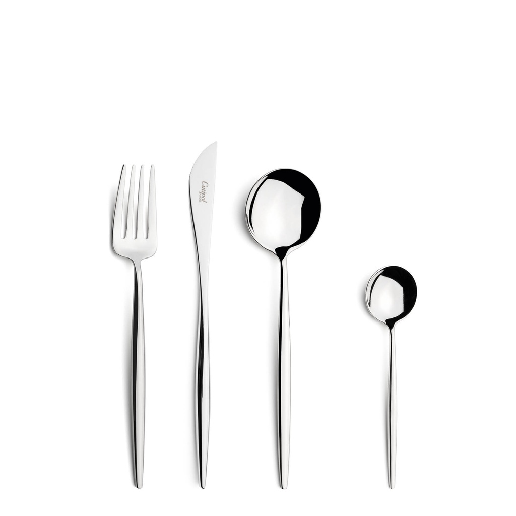 Koffie/theelepel 11.7 cm Moon RVS Cutipol 11