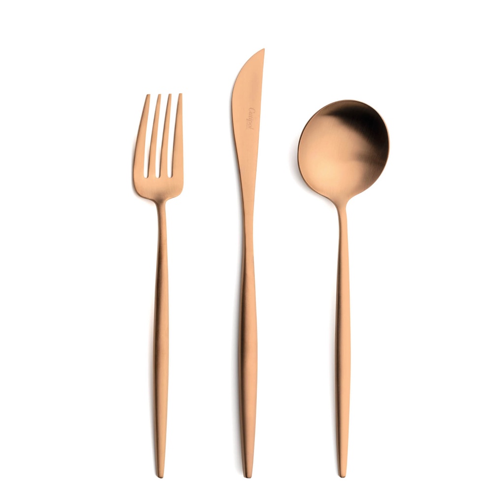 Dessertvork 17 cm Moon Copper Matt Cutipol 07