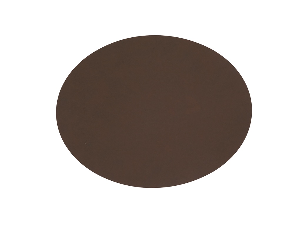 Placemat Oval S 26.0x33.0cm nupo dark brown