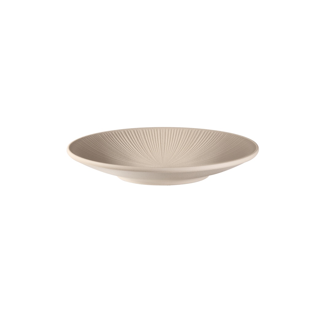 Bord 21.0cm melamine nero zand