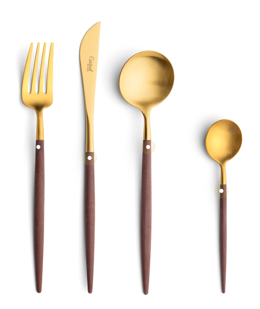 Dessertmes 20.0 cm Goa Brown Gold Matt 06