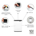 Prullenbak 4.0l Bo Brabantia wit