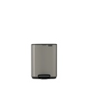 Prullenbak 4.0l Bo pedaal Brabantia platinum