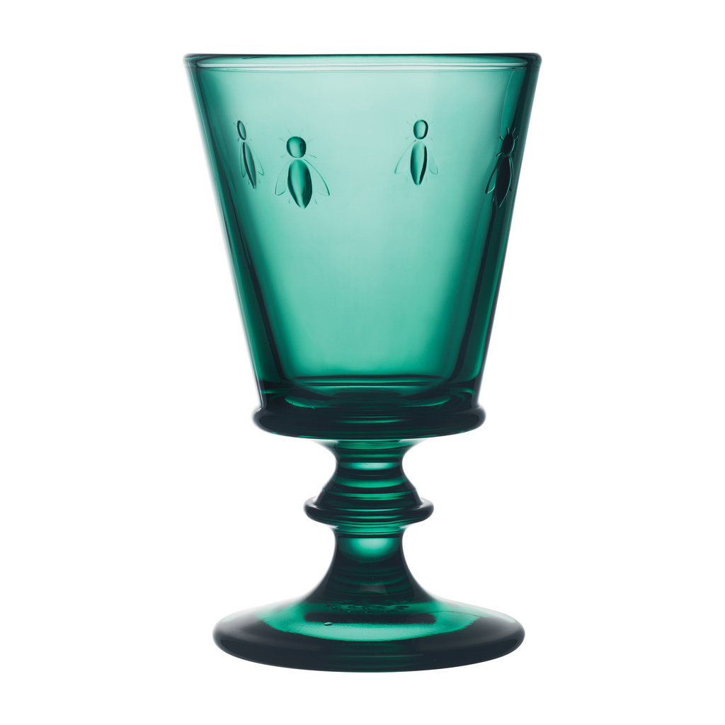 Wijnglas 24.0cl Abeille smaragdgroen La Rochere