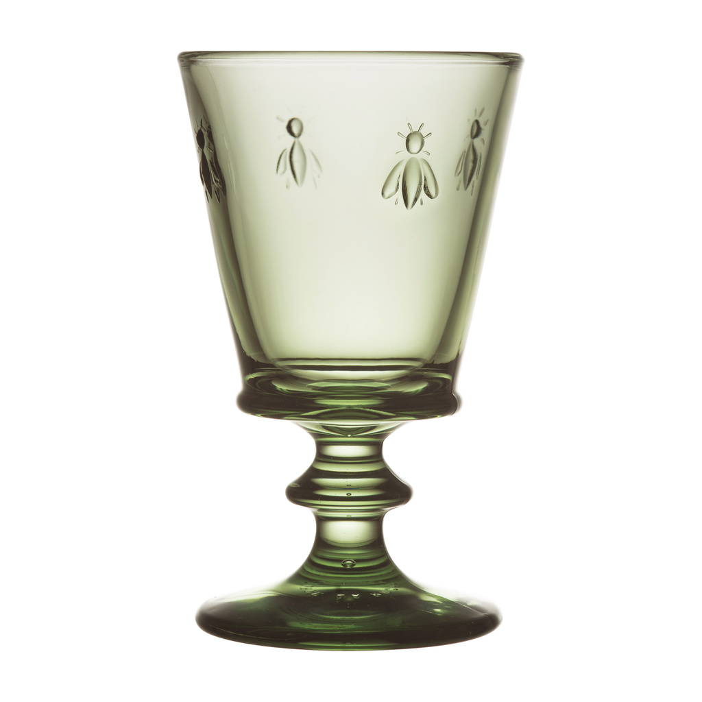Wijnglas 24.0cl Abeille olijfgroen La Rochere