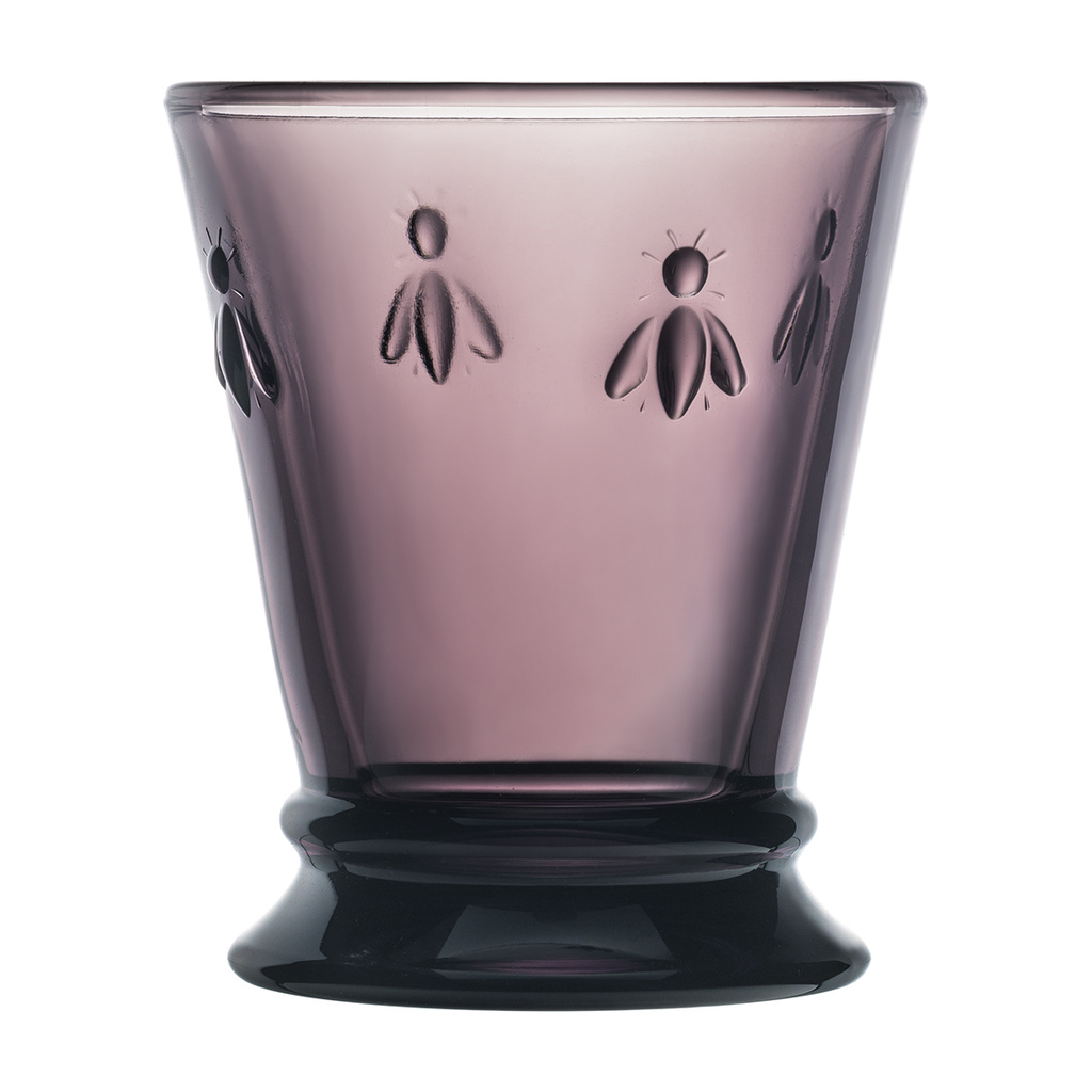 Tumbler laag 26.0cl Abeille aubergine La Rochere