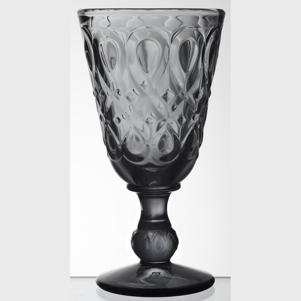 Wijnglas 23.0cl Lyonnais antraciet La Rochere