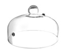 Stolp/afdekkap 26.0cm met ventilatieopening (H)17.5cm borosilicaat Hendi