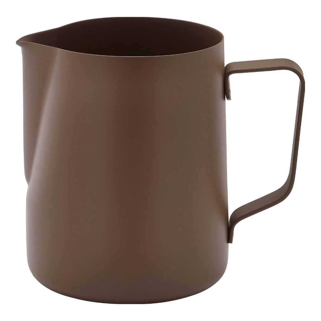 Melk/sauskan 60.0cl RVS bruin antikleef Genware