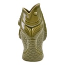 Mok tiki 38.0cl vis groen steengoed Genware