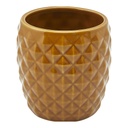 Mok tiki 40.0cl ananas bruin steengoed Genware