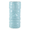 Mok tiki 40.0cl blauw steengoed Genware