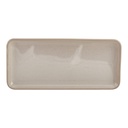 Schaal rechthoek 27.0x12.5cm Antigo Cinza Genware