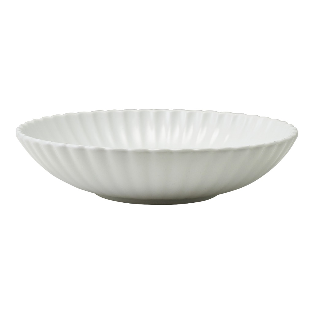 Bord diep coupe 20.3cm Incise Scalloped Genware