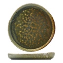 Bord plat coupe 22.8cm Kozo Midori Genware