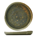 Bord plat coupe 26.7cm Kozo Midori Genware