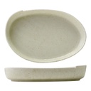 Bord ovaal 23.5x15.5cm Kozo Shiro Genware