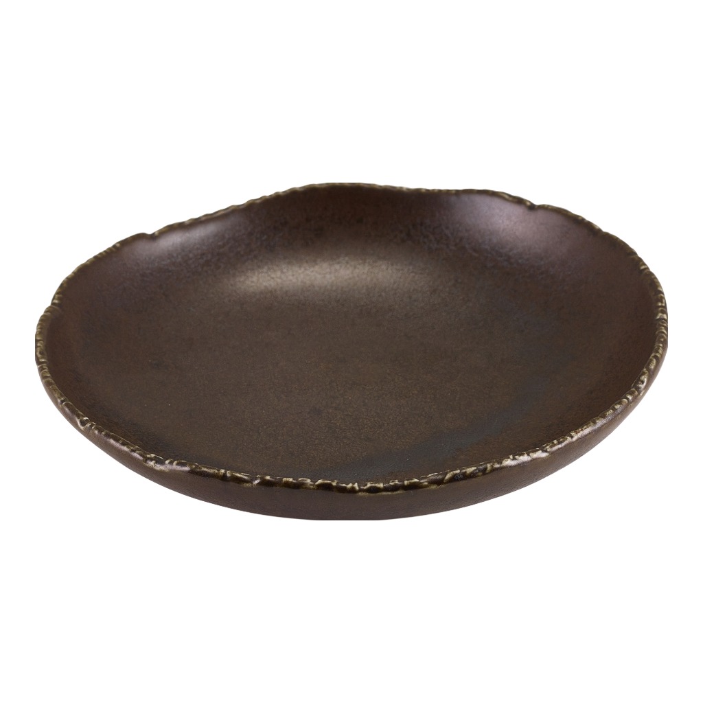 Bord diep coupe 20.0cm Roko Cinder Black Genware