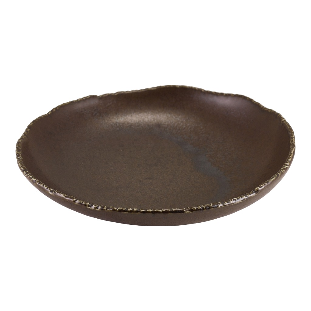 Bord diep coupe 25.0cm Roko Cinder Black Genware