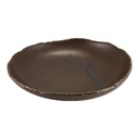 Bord diep coupe 25.0cm Roko Cinder Black Genware