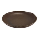 Bord diep coupe 28.0cm Roko Cinder Black Genware