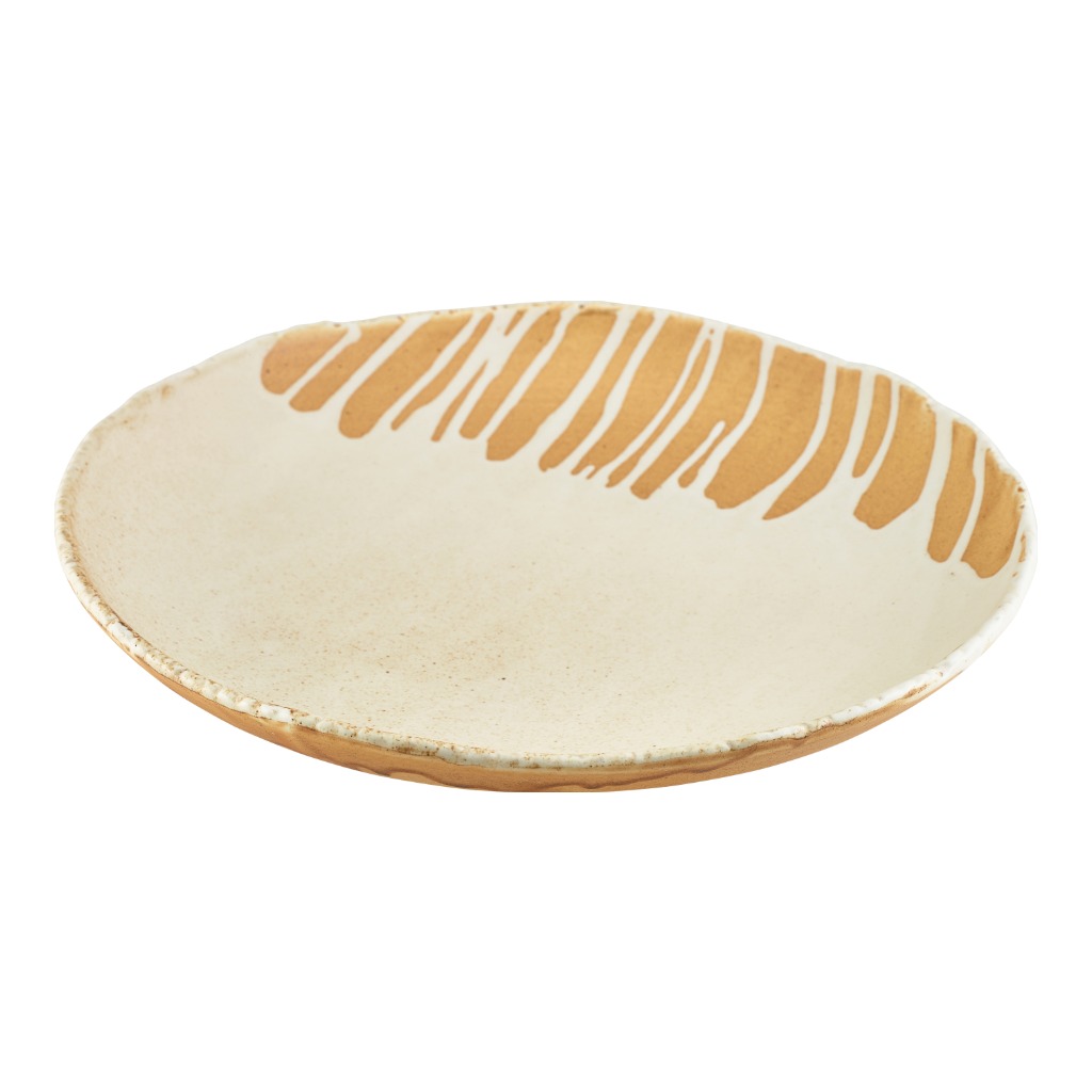 Bord diep coupe 28.0cm Roko Sand Genware