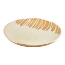 Bord diep coupe 28.0cm Roko Sand Genware