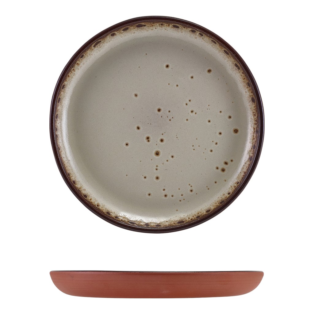 Bord plat 19.5cm Sabrosa Stone Genware