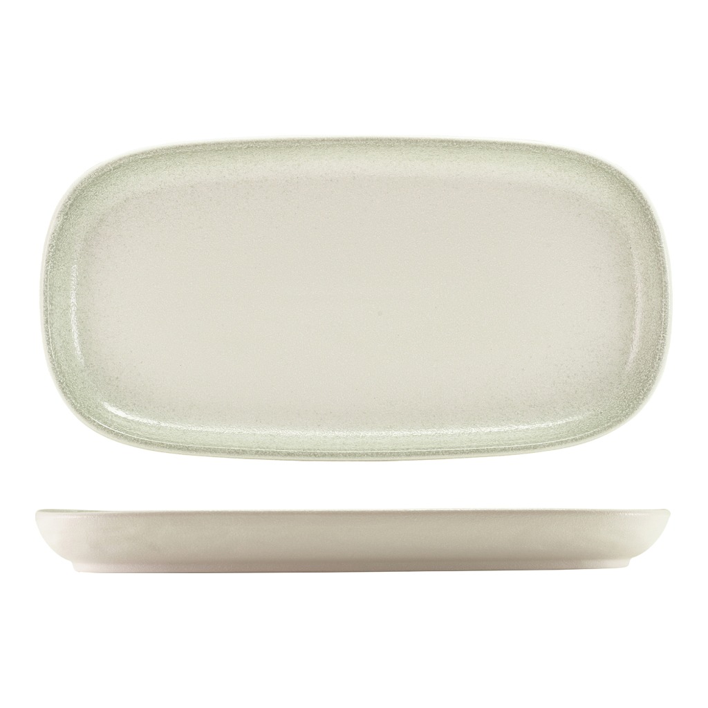 Schaal rechthoek 30.0x15.5cm Sereno Cirrus Genware