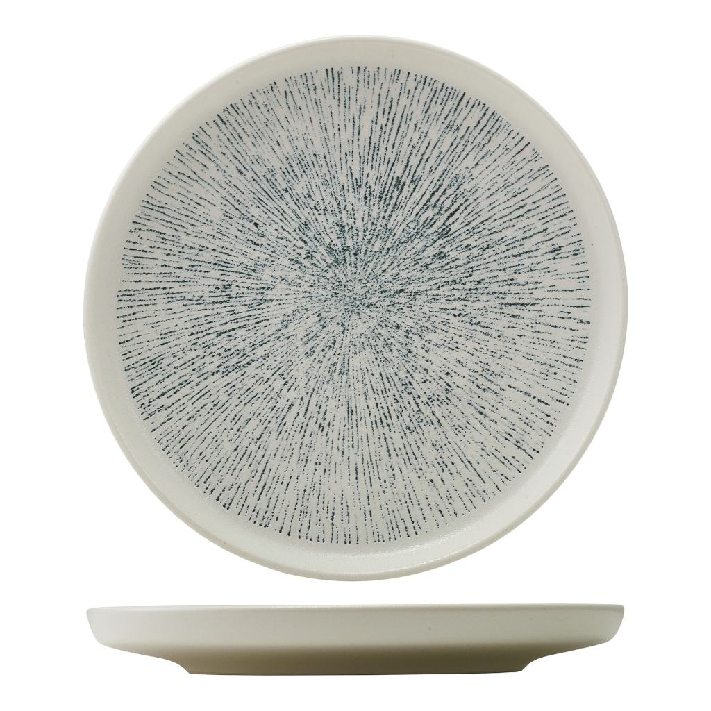 Bord plat coupe 21.5cm Sereno Strato Genware