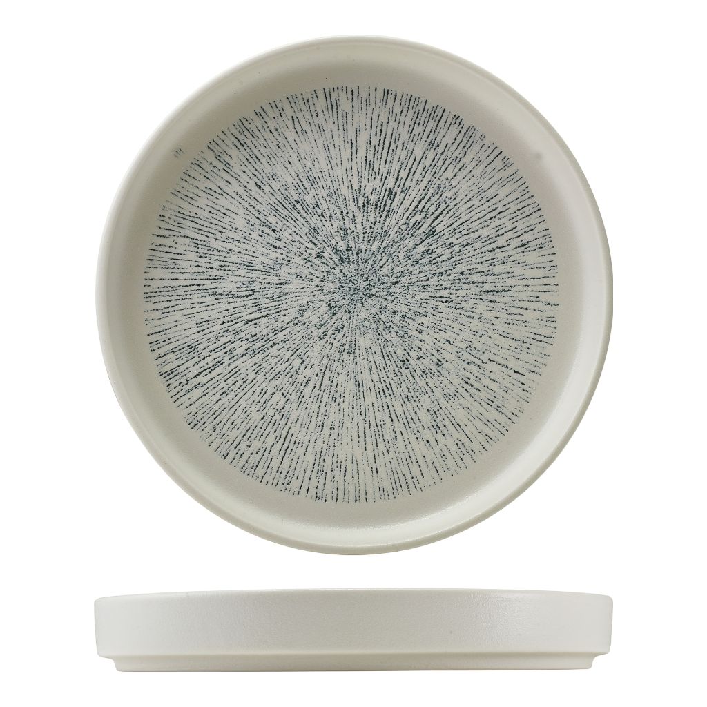 Bord walled 24.5cm Sereno Strato Genware