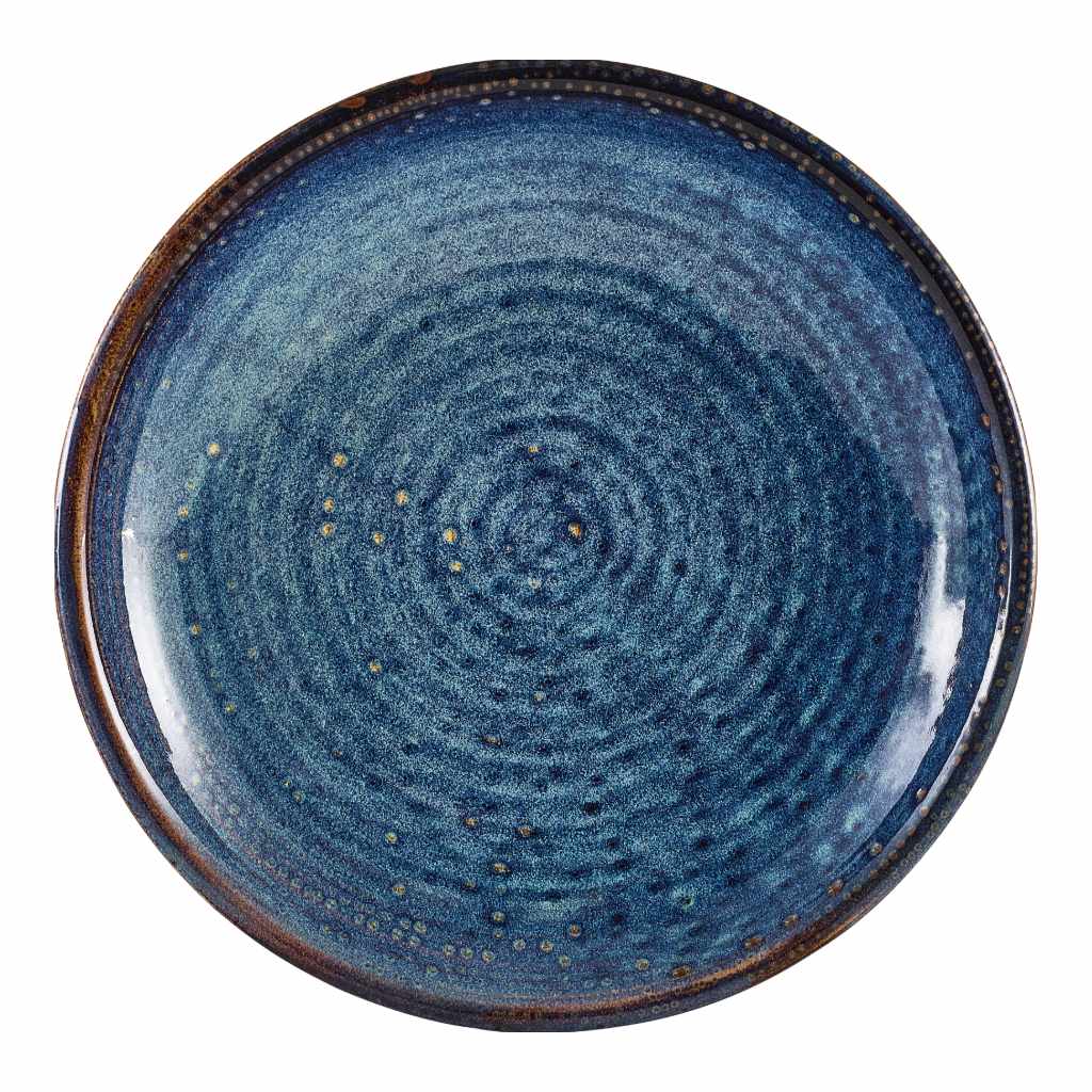 Bord diep coupe 21.0cm Terra Aqua Blue Genware