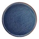 Bord walled 25.0cm Terra Aqua Blue Genware